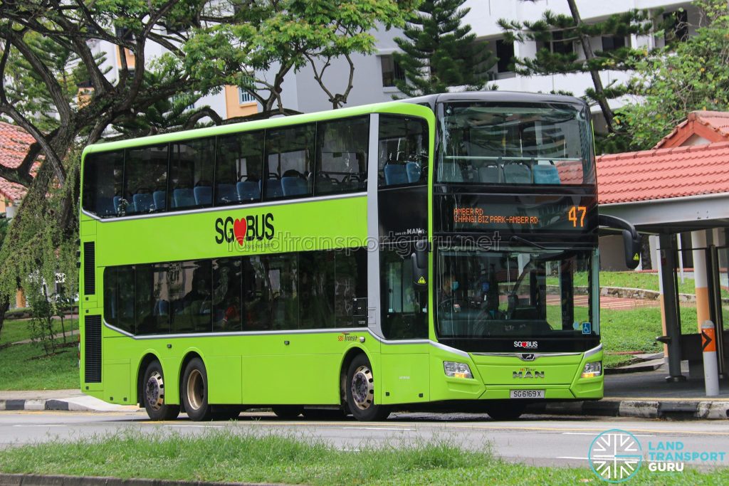 Bus 47 - SBS Transit MAN A95 Euro 6 (SG6169X)