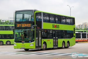 Off Service - SMRT Buses MAN A95 Euro 6 (SG6242S)
