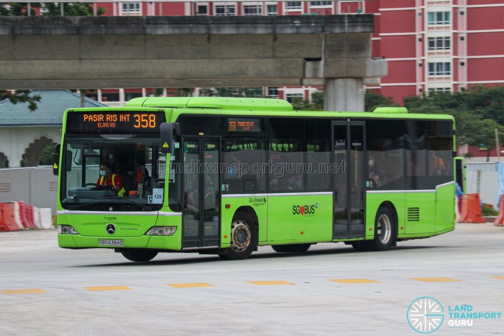 Bus 358 - Go-Ahead Singapore Mercedes-Benz Citaro (SBS6384D)