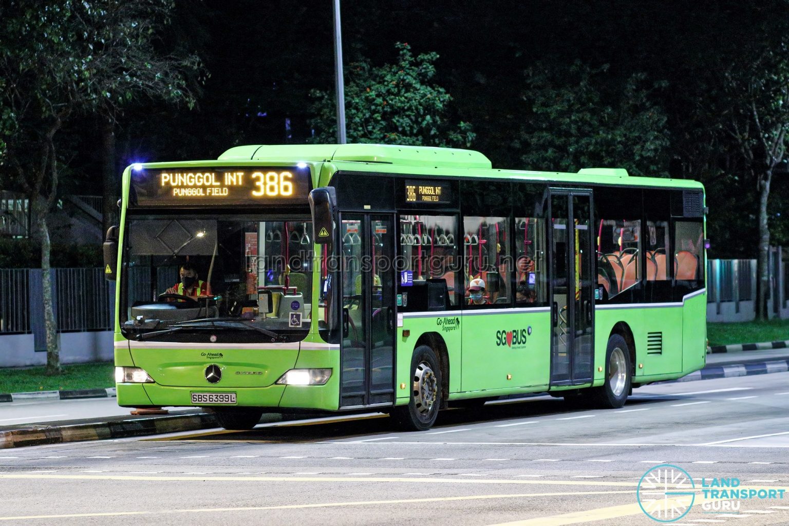 Bus 386 – Go-Ahead Singapore Mercedes-Benz Citaro (SBS6399L) | Land ...