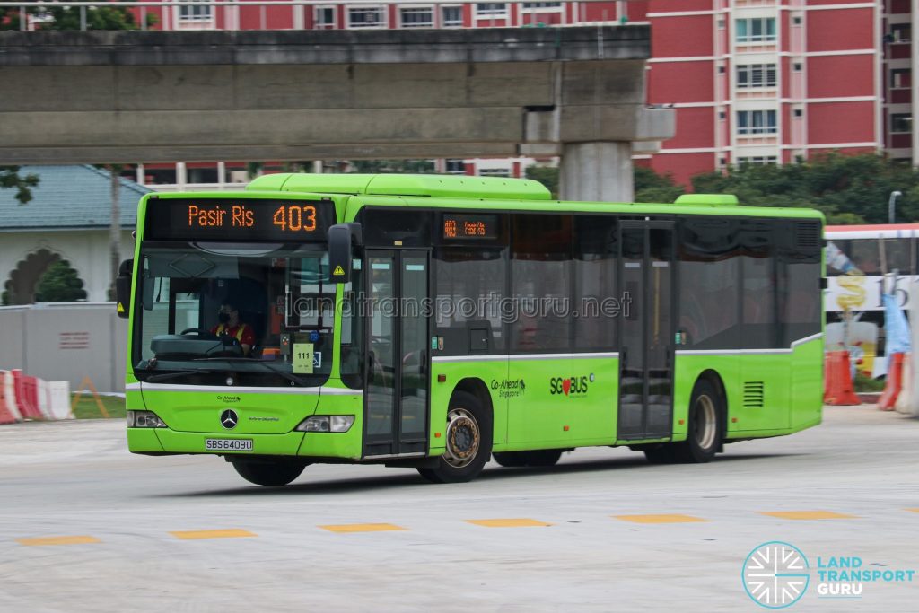 Bus 403 - Go-Ahead Singapore Mercedes-Benz Citaro (SBS6408U)