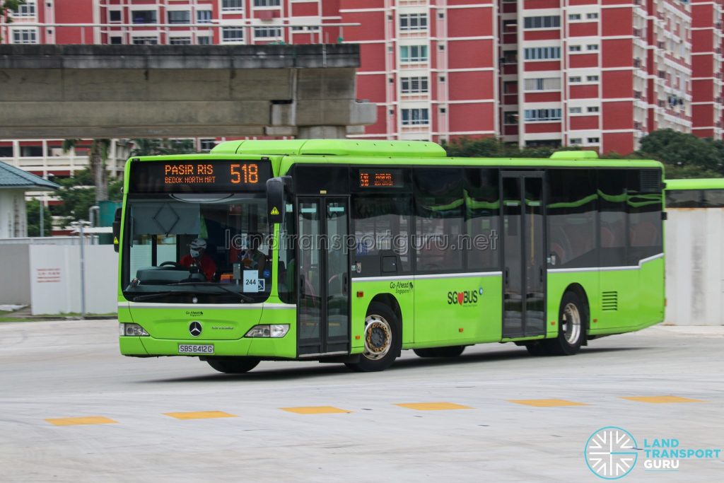 Express 518 - Go-Ahead Singapore Mercedes-Benz Citaro (SBS6412G)