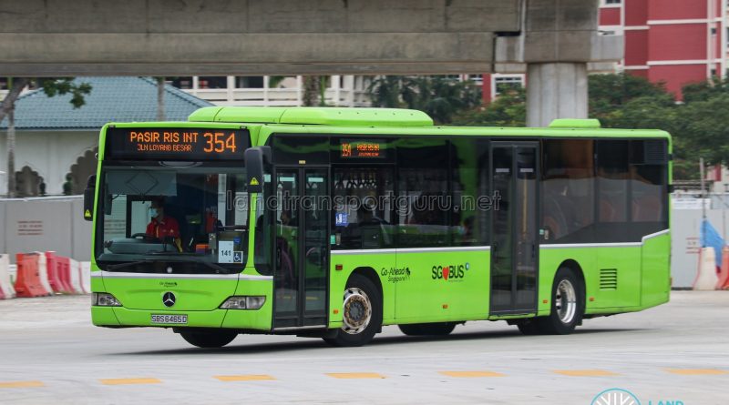 Go-Ahead Feeder Bus Service 354 – Land Transport Guru