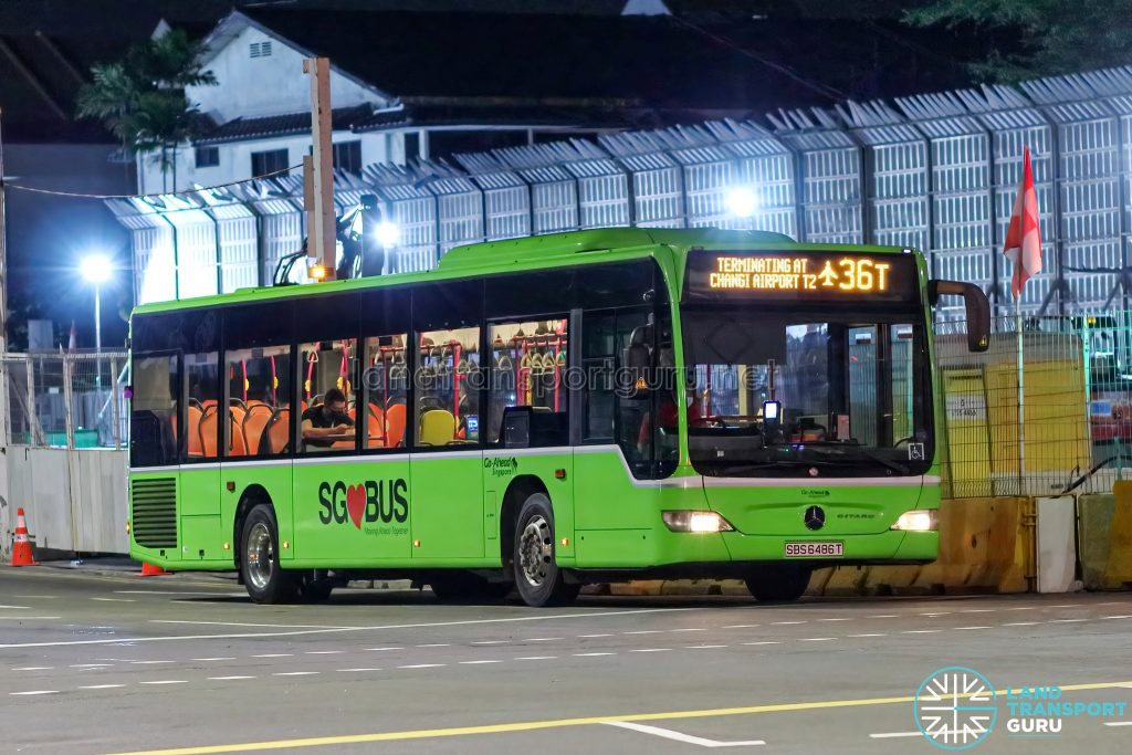 Bus 36T - Go-Ahead Singapore Mercedes-Benz Citaro (SBS6486T)