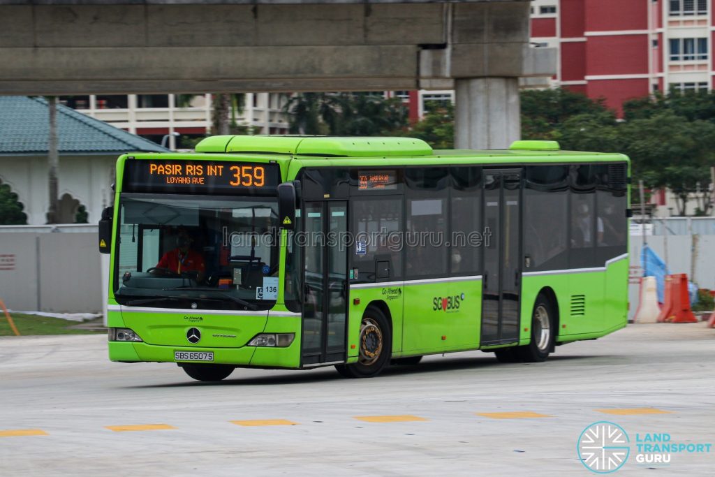 Bus 359 - Go-Ahead Singapore Mercedes-Benz Citaro (SBS6507S)