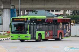 Bus 15 - Go-Ahead Singapore Mercedes-Benz Citaro (SBS6527J)