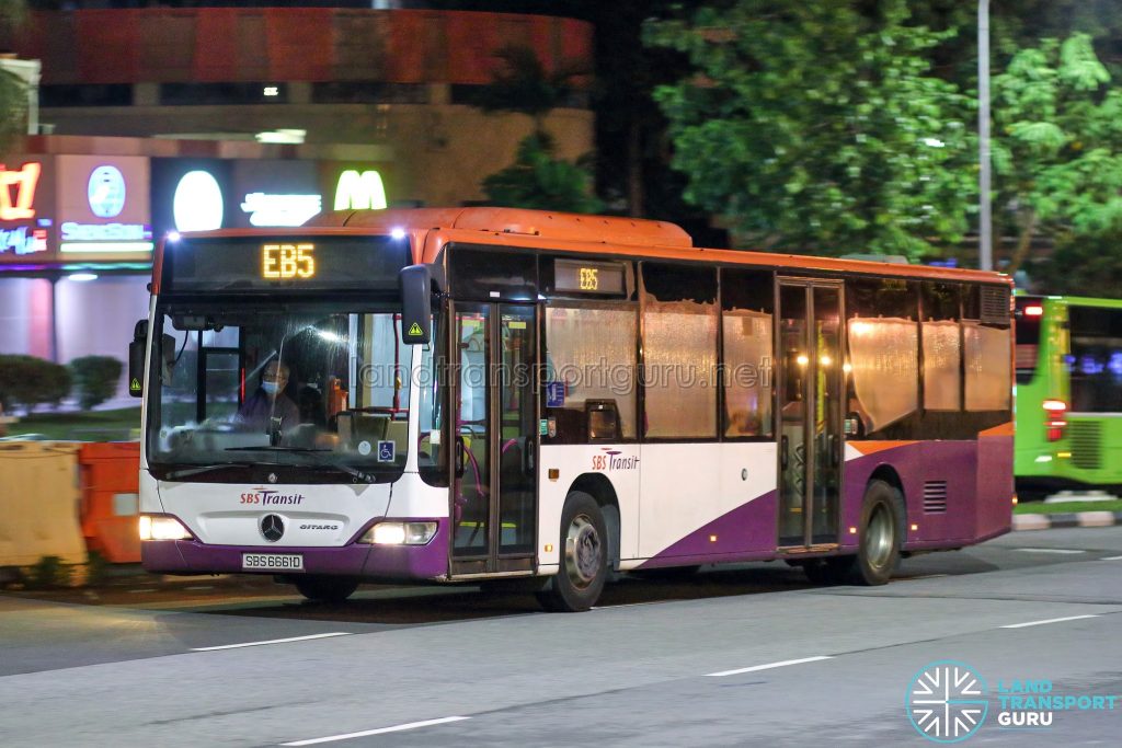 Employee Bus EB5 - SBS Transit Mercedes-Benz Citaro (SBS6661D)