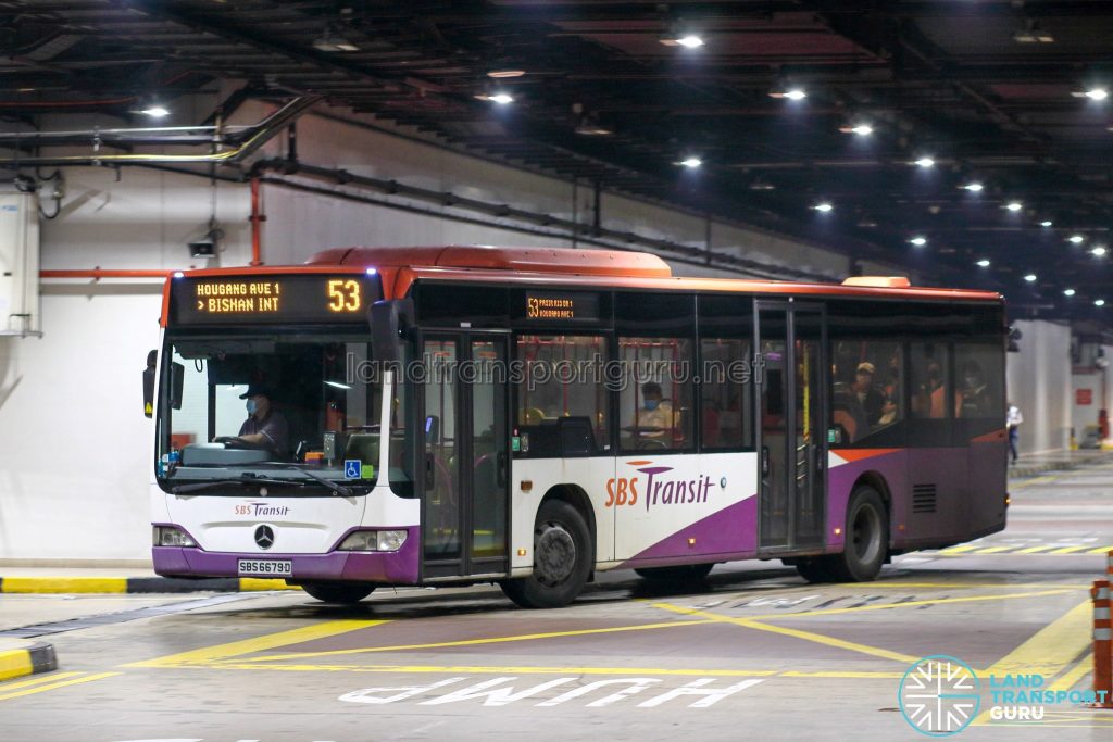 Bus 53 - SBS Transit Mercedes-Benz Citaro (SBS6679D)