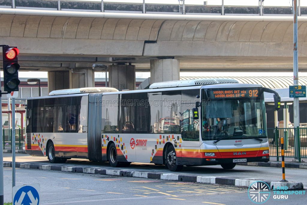 Bus 912 - SMRT Buses MAN A24 (SMB8016M)