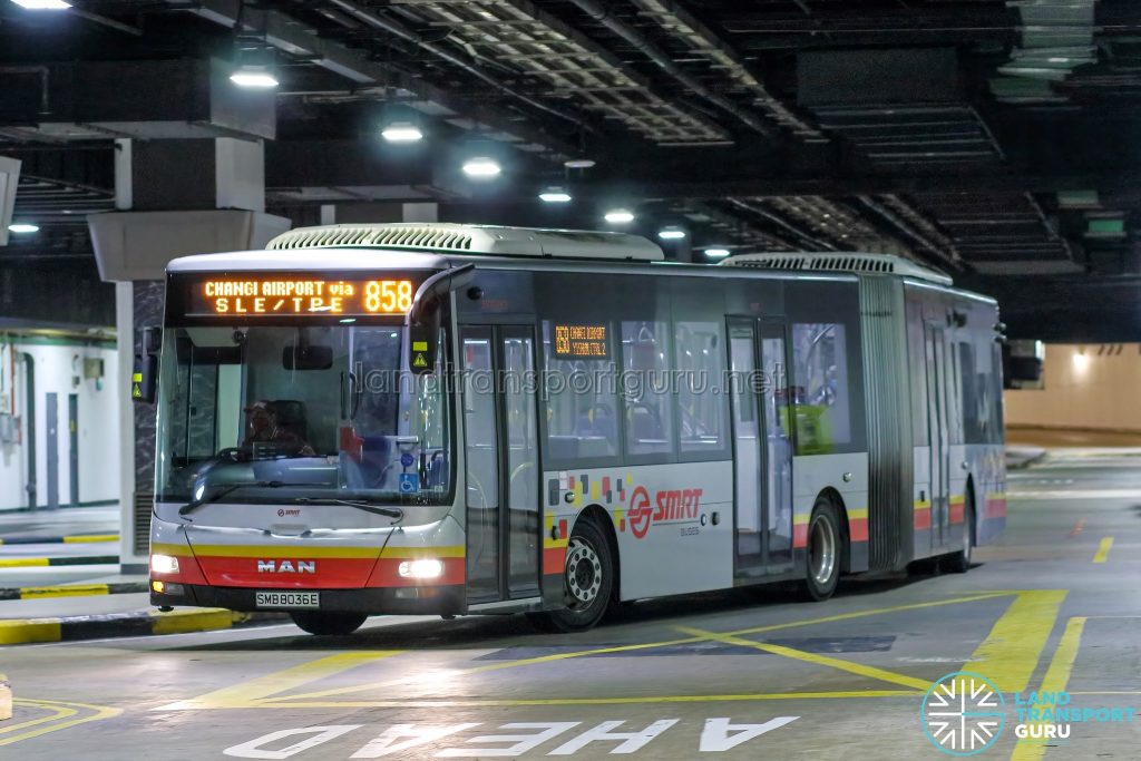 Bus 858 - SMRT Buses MAN A24 (SMB8036E)