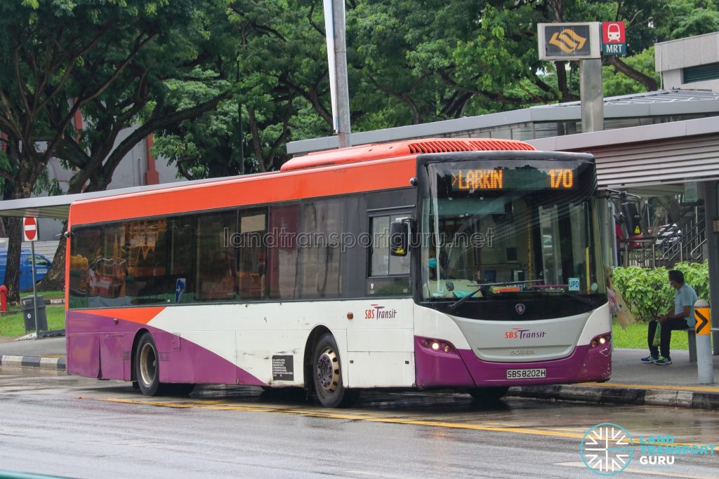 Bus 170 - SBS Transit Scania K230UB Euro IV (SBS8202H)