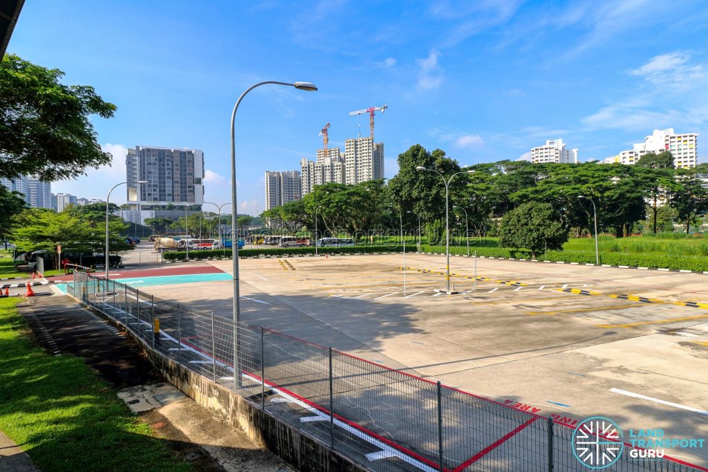 Bukit Panjang Temporary Bus Park (May 2021) - Bus Park