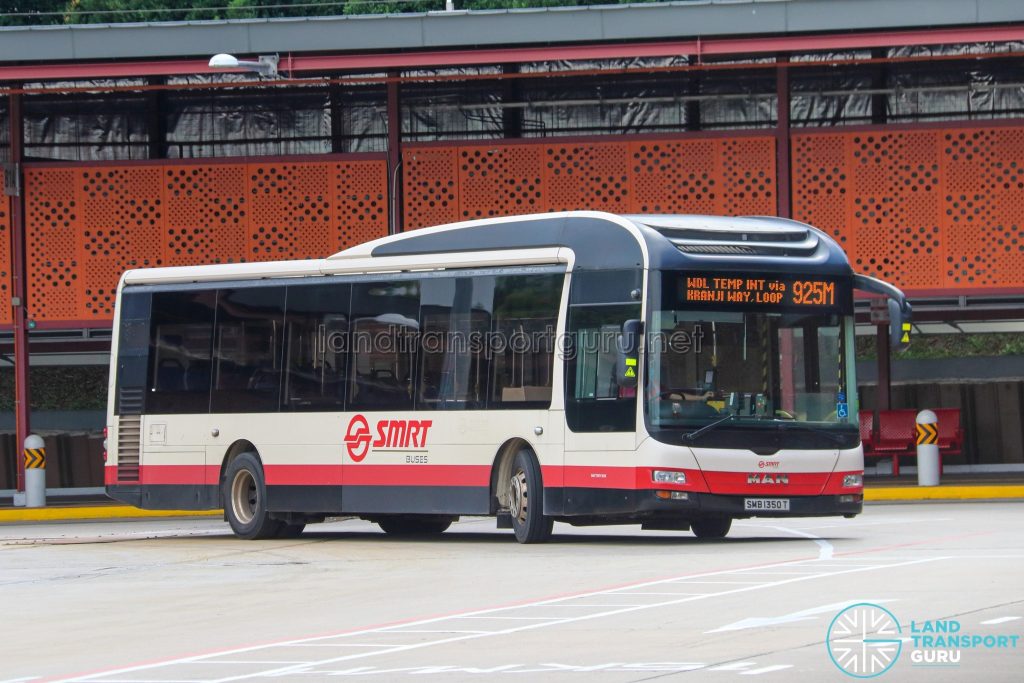 Bus 925M - SMRT Buses MAN A22 (SMB1350T)
