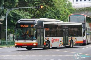 Bus 172 - SMRT Buses MAN A22 (SMB1557P)