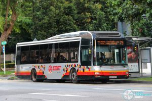 Bus 75 - SMRT Buses MAN A22 (SMB1596B)