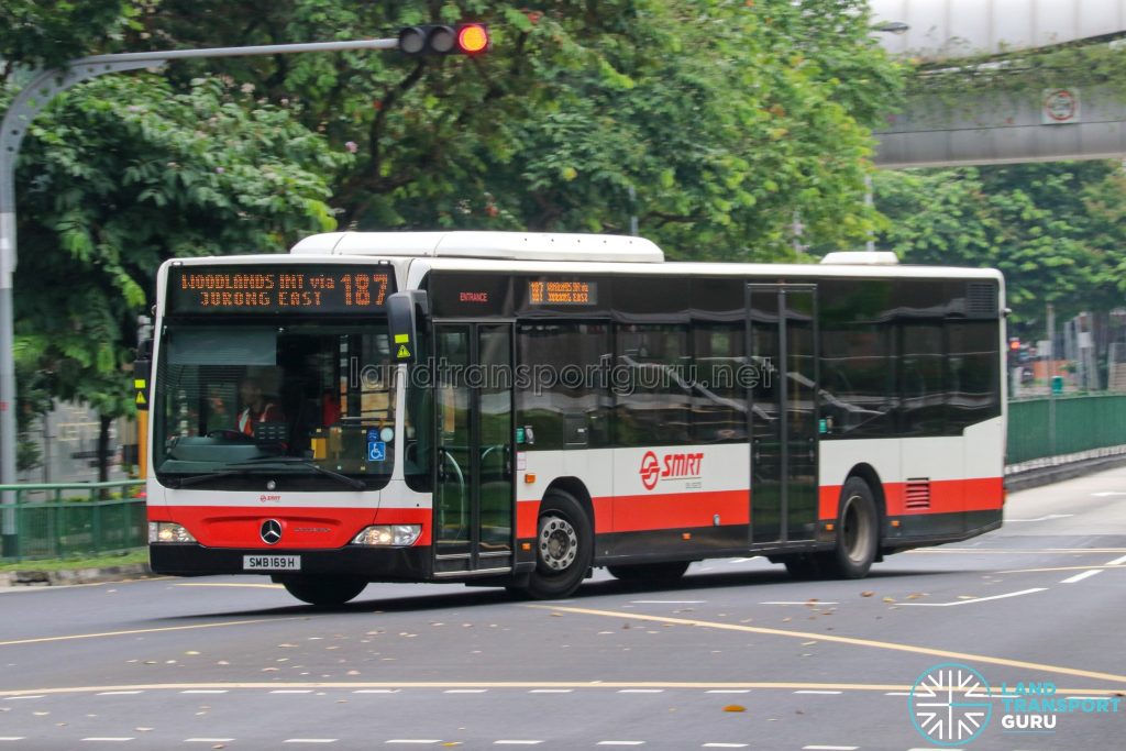 Bus 187 - SMRT Buses Mercedes-Benz Citaro (SMB169H)