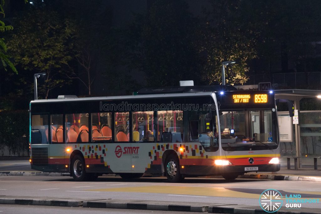 Bus 859B - SMRT Buses Mercedes-Benz Citaro (SG1697X)