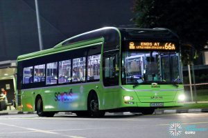 Bus 66A - Tower Transit MAN A22 (SMB3004E)