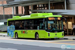Bus 162 - SBS Transit BYD K9 (Gemilang) (SG3060U)