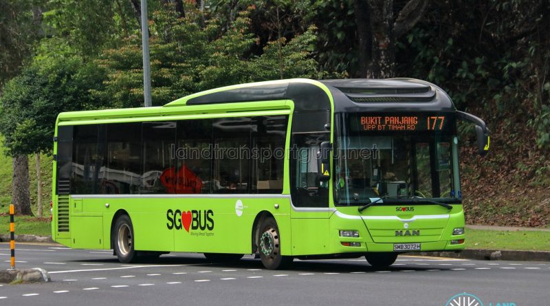Bus 177 - Tower Transit MAN A22 (SMB3072H)