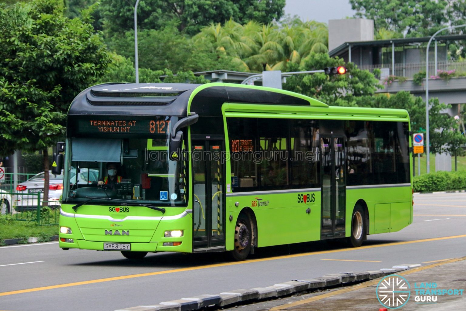 Bus 812T – SBS Transit MAN A22 (SMB3105Y) | Land Transport Guru