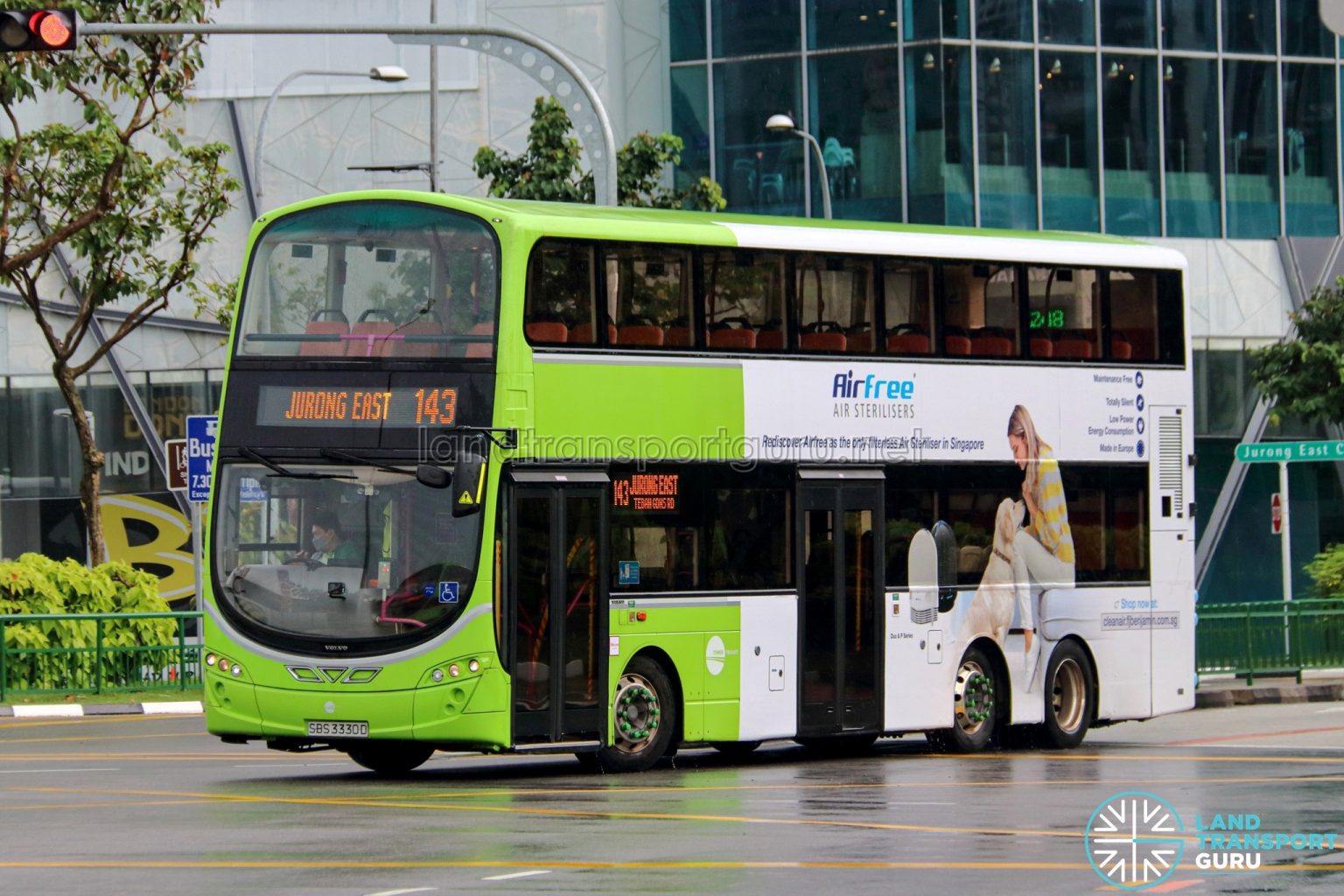 Bus 143 – Tower Transit Volvo B9TL Wright (SBS3330D) | Land Transport Guru