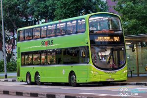 Bus 941 - Tower Transit Volvo B9TL Wright (SBS3354K)