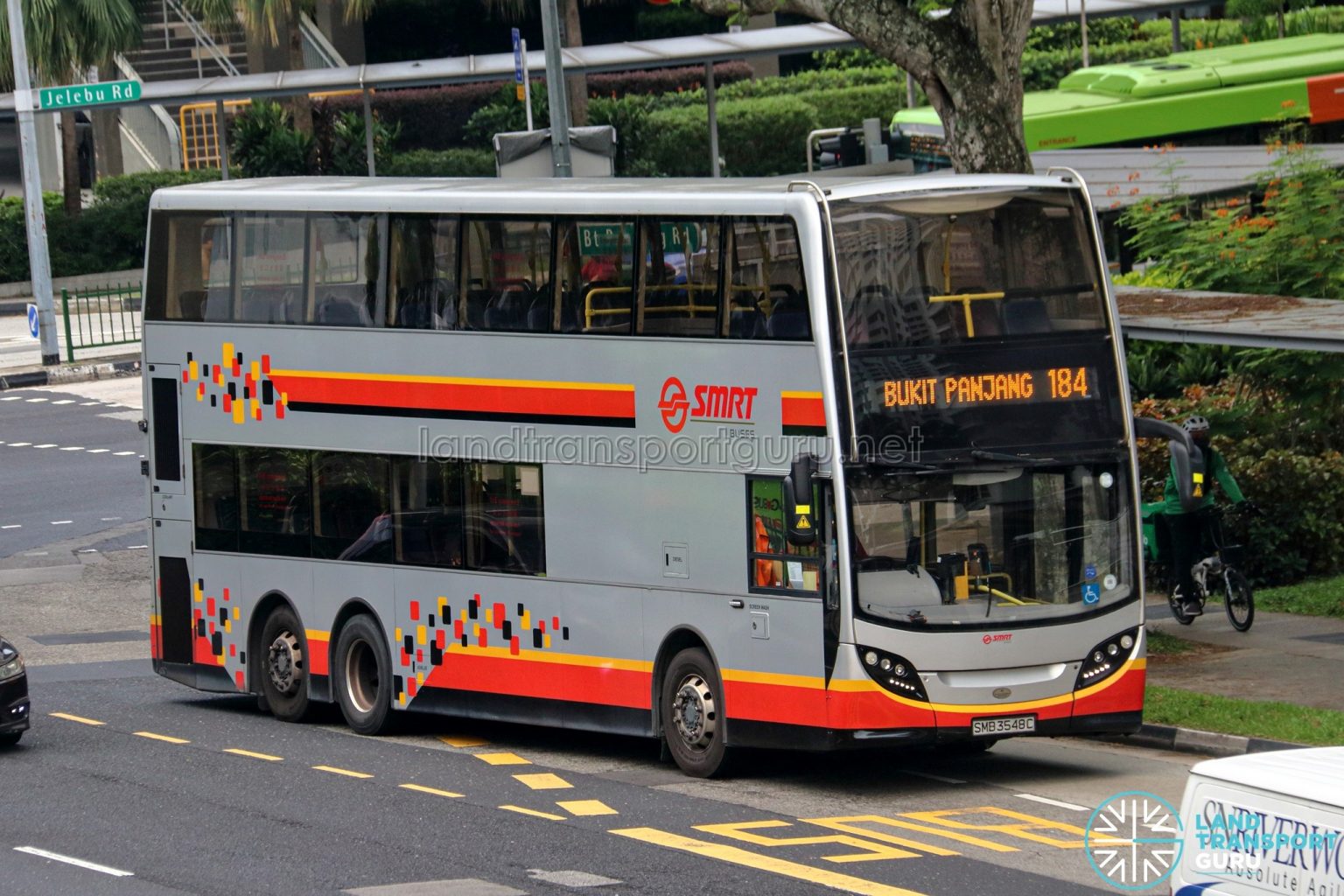 Bus 184 – SMRT Buses Alexander Dennis Enviro500 (SMB3548C) | Land ...