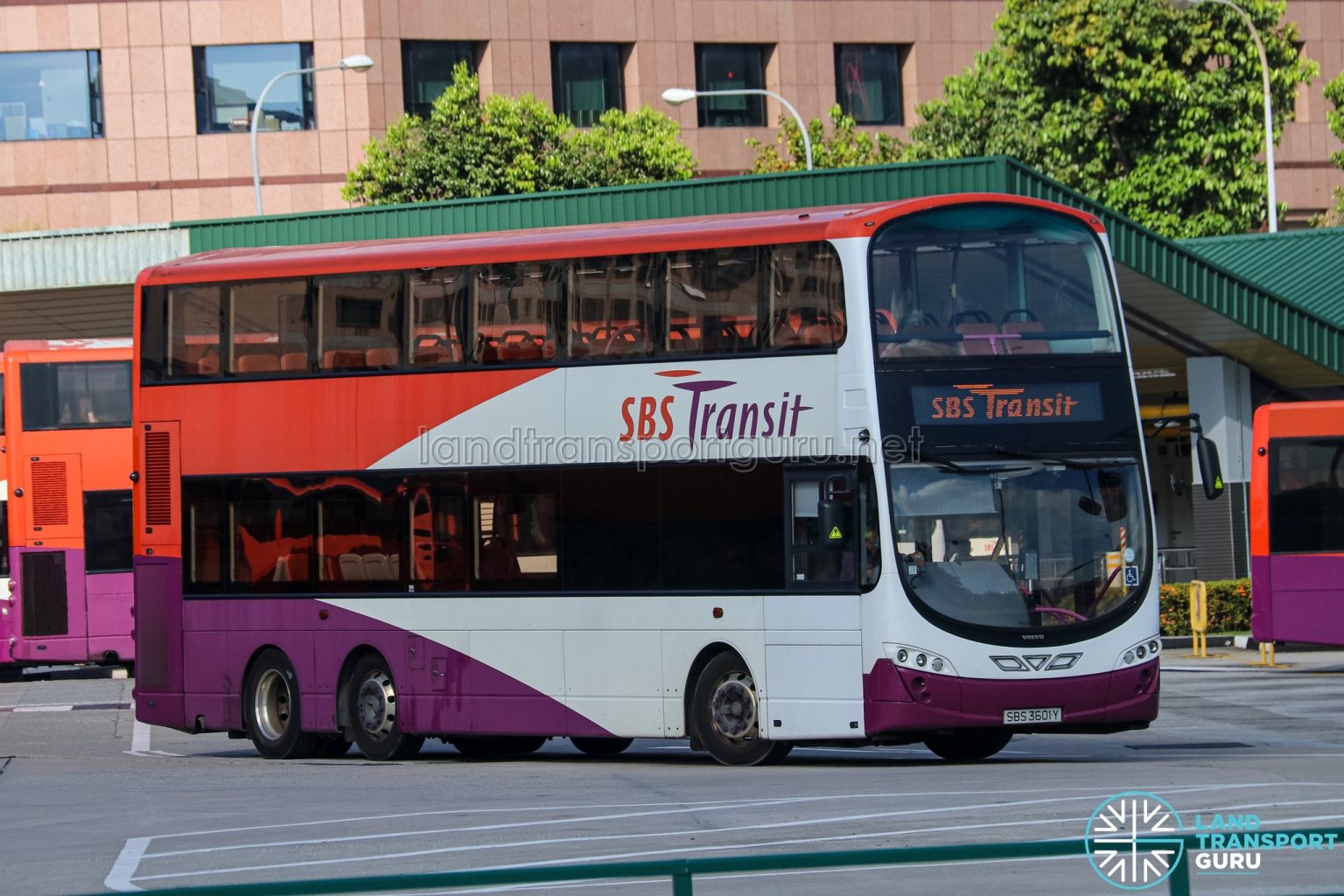 SBS Transit Logo – SBS Transit Volvo B9TL Wright (SBS3601Y) | Land ...