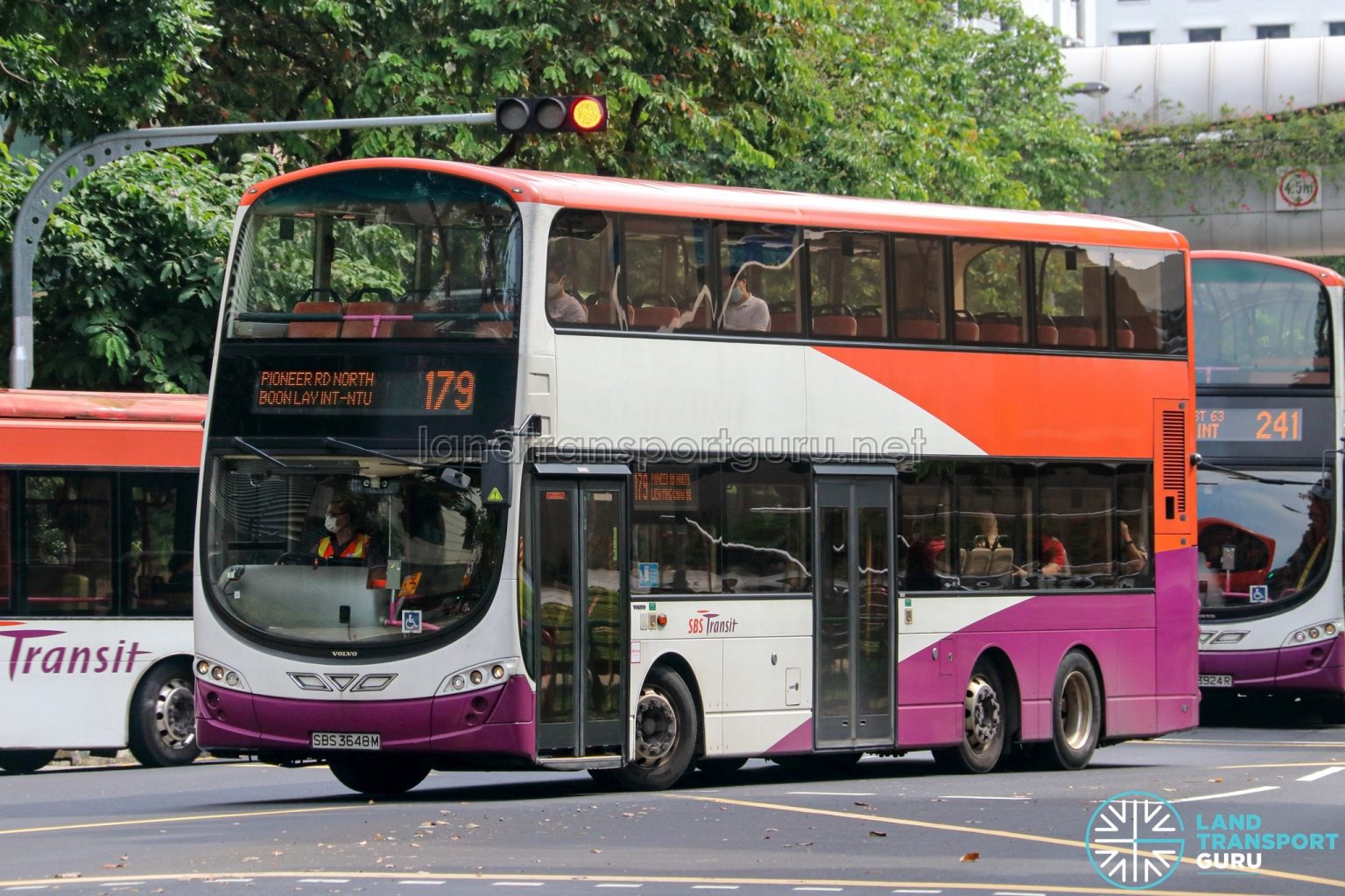 Bus 179 – SBS Transit Volvo B9TL Wright (SBS3648M) | Land Transport Guru