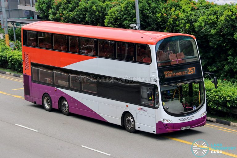 Bus 257 – SBS Transit Volvo B9TL Wright (SBS3858Z) | Land Transport Guru