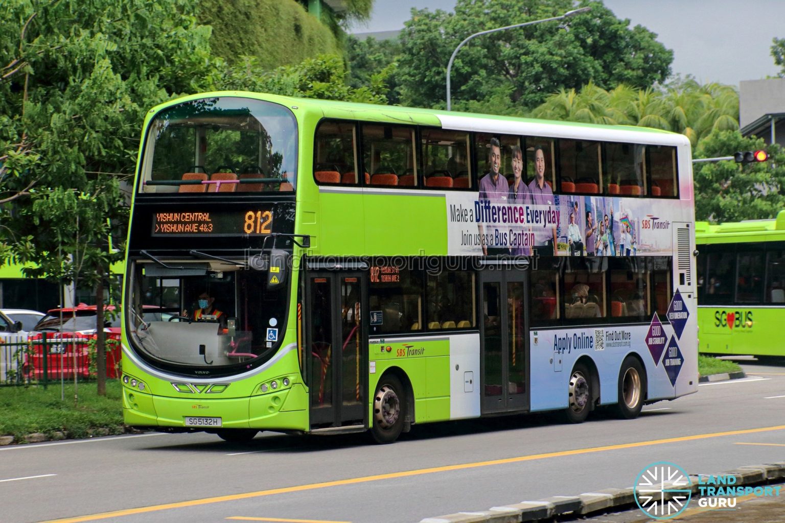 Bus 812 – SBS Transit Volvo B9TL Wright (SG5132H) | Land Transport Guru