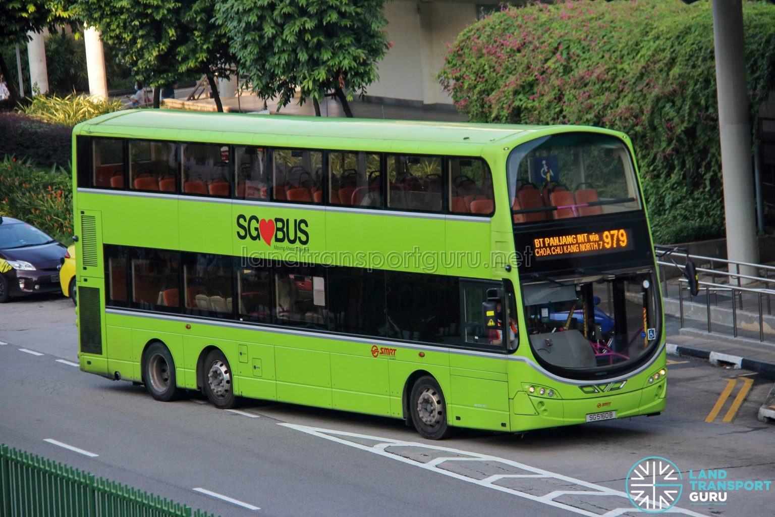 Bus 979 – SMRT Buses Volvo B9TL Wright (SG5160B) | Land Transport Guru
