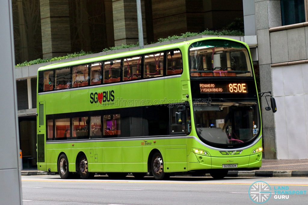 Express 850E - SBS Transit Volvo B9TL Wright (SG5506M)