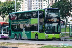 Bus 172 - SMRT Buses MAN A95 (SG5800M)