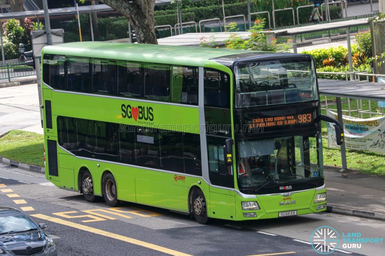 SMRT Bus Service 983 | Land Transport Guru