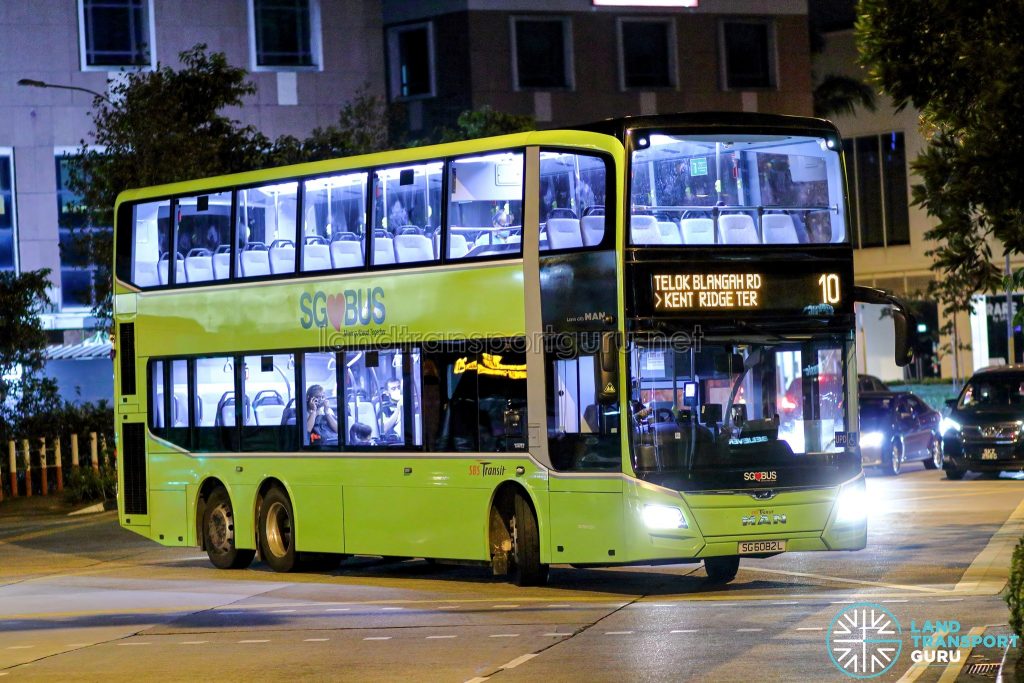 Bus 10 - SBS Transit MAN A95 Euro 6 (SG6082L)