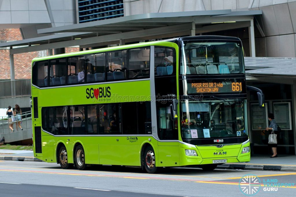 City Direct 661 - Go-Ahead Singapore MAN A95 Euro 6 (SG6090M)