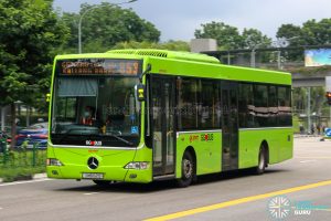 Bus 853 - SMRT Buses Mercedes-Benz OC500LE (SMB62G)