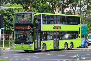 Bus 974 - SBS Transit MAN A95 Euro 6 (SG6275Y)