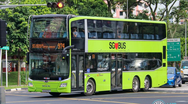 SBS Transit Bus Service 974 | Land Transport Guru