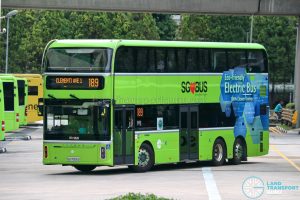 Bus 189 - Tower Transit Yutong E12DD (SG7005D)