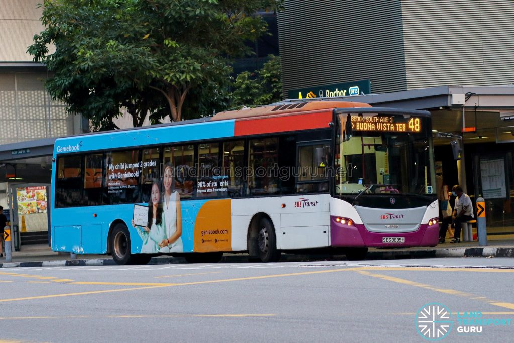 Bus 48 - SBS Transit Scania K230UB Euro V (SBS8995H)