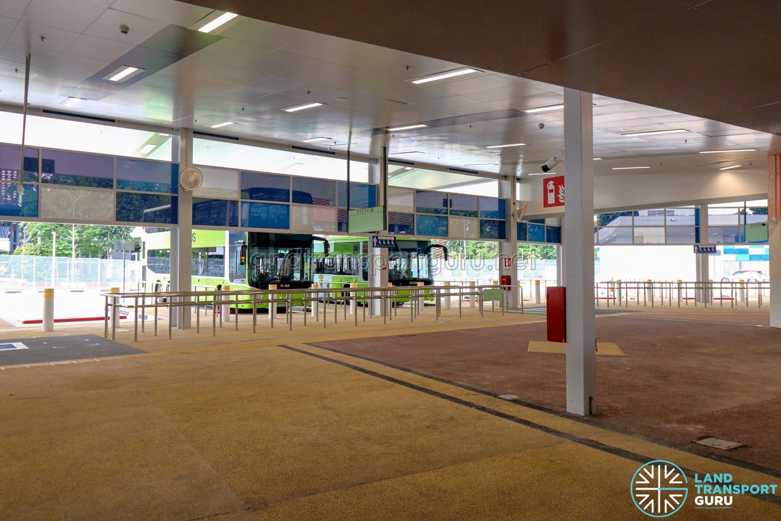 Pasir Ris Bus Interchange (Interim) – End-On Berth Concourse | Land ...
