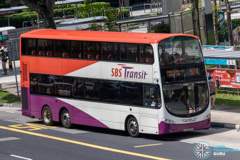 Bus 974 – SBS Transit Volvo B9TL Wright (SBS3173R) | Land Transport Guru