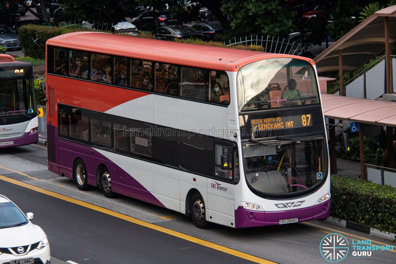 Bus 87 – SBS Transit Volvo B9TL Wright (SBS3946C) | Land Transport Guru