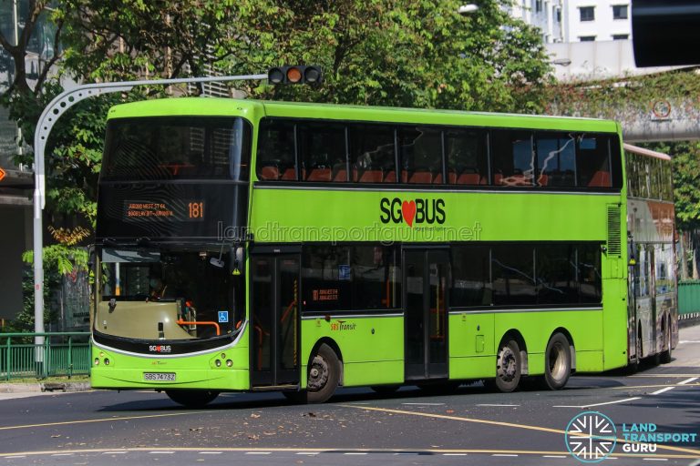 SBS Transit Bus Service 181 | Land Transport Guru