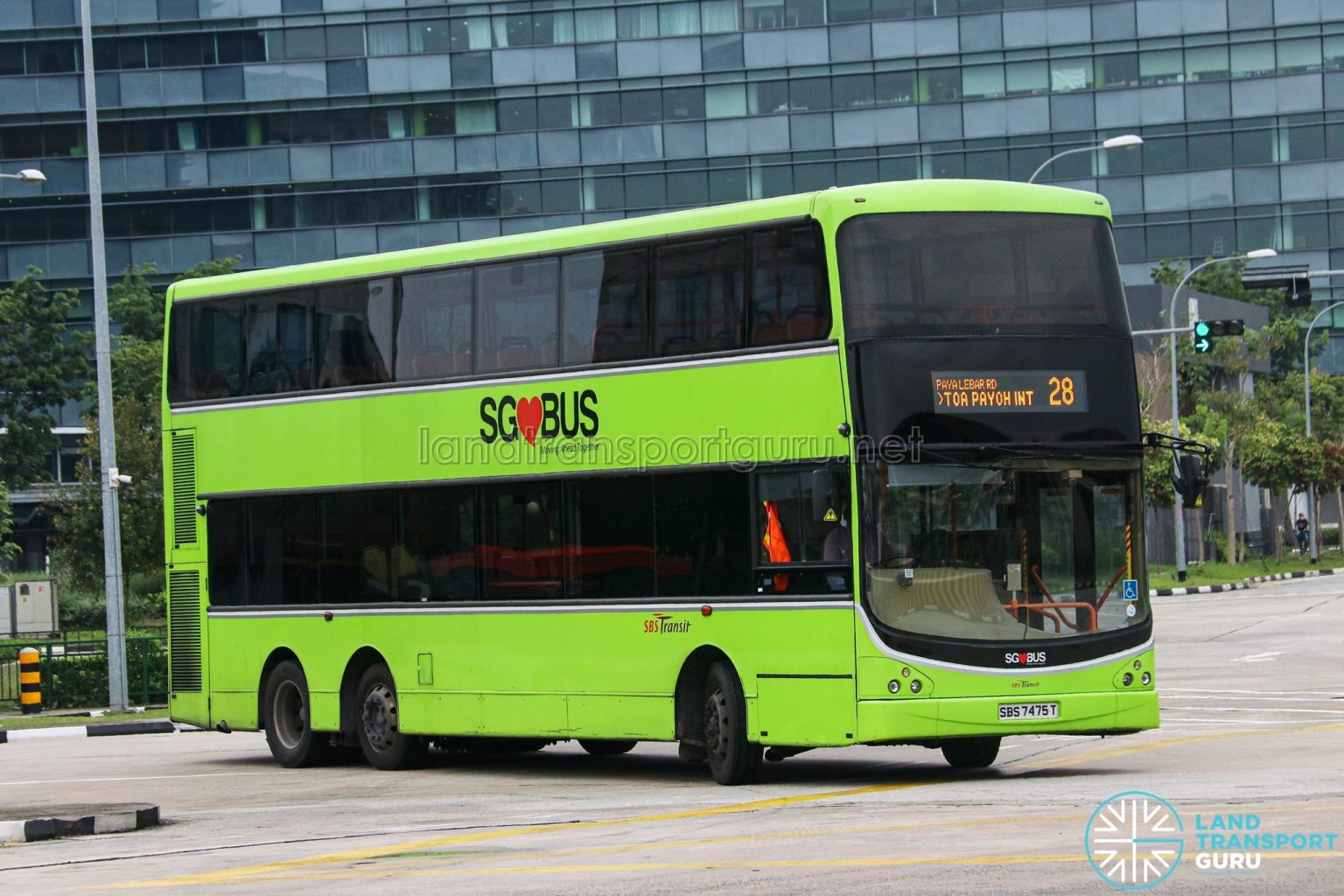 Bus 28 – Sbs Transit Volvo B9tl Cdge (sbs7475t) 