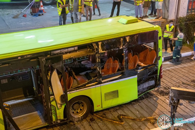 Bukit Batok Bus Interchange Accident (Jul 2021) – Extent Of Damage On ...