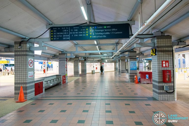 Pasir Ris Bus Interchange (Jul 2021) – Passenger Concourse | Land ...